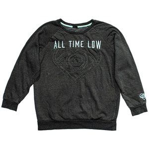 Unisex All Time Low Gray Logo Sweatshirt